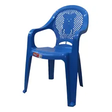 Conjunto Infantil Mesa E 4 Cadeiras Antares Azul Kit 01 Jogo Foto mini  2