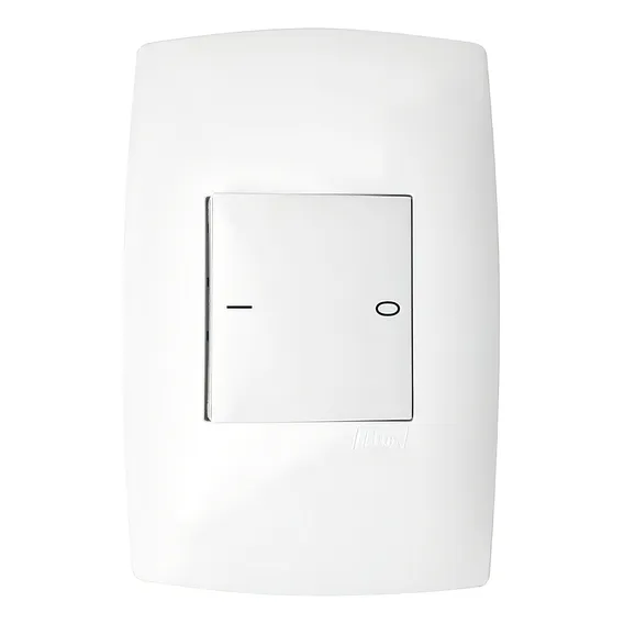 Conjunto Interruptor Duplo Simples Home Blux Foto 1