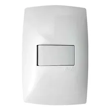 Conjunto Interruptor Simples Branco Blux Home Foto mini 1