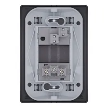 Conjunto Interruptor Simples + Tomada 10a - Revitá - Soprano Foto mini 4