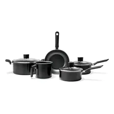 Conjunto Jogo Panela Antiaderente Brinox Preto Ebony 5 Peças Foto mini 2
