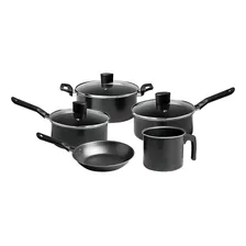 Conjunto Jogo Panela Antiaderente Brinox Preto Ebony 5 Peças Foto mini 3
