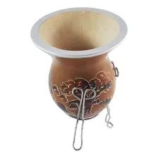 Conjunto Kit ChimarrĂŁo Mate TererĂȘ Bomba E Cuia Com TripĂ© Foto mini 3