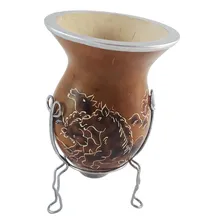 Conjunto Kit ChimarrĂŁo Mate TererĂȘ Bomba E Cuia Com TripĂ© Foto mini 4