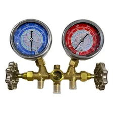 Conjunto Manifold Ar Condicionado Man么metro Com Glicerina Foto mini 2