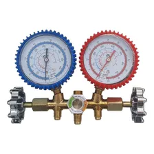 Conjunto Manifold Para R-410a 3 Mangueiras Foto mini 3