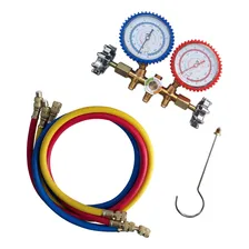 Conjunto Manifold Para R-410a 3 Mangueiras Foto mini 2