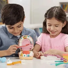 Conjunto Massinha Brincando De Dentista Play-doh Brinquedo Foto mini  2