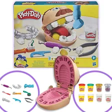 Conjunto Massinha Brincando De Dentista Play-doh Brinquedo Foto  mini 1