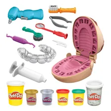 Conjunto Massinha Play-doh Brincando De Dentista Hasbro Foto mini 3