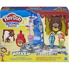 Conjunto Massinha Playdoh Máquina De Sorvete E6688 - Hasbro Foto mini 1