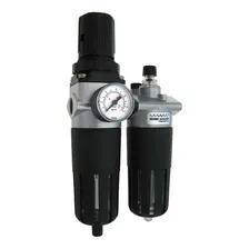 Conjunto Médio Filtro Regulador Ar E Lubrificador 1/2pol Foto mini 1