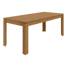 Conjunto Mesa 180x90cm Tampo Mdp 6 Cadeiras Athenas Wt Foto mini  2