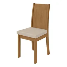 Conjunto Mesa 180x90cm Tampo Mdp 6 Cadeiras Athenas Wt Foto mini  3