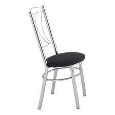 Conjunto Mesa 8 Cadeiras Cromado Unimovel M贸veis Wt Foto mini 2