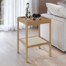 Conjunto Mesa Centro E Lateral Madeira Moss Hanover Roble Foto mini 3