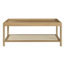 Conjunto Mesa Centro E Lateral Madeira Moss Hanover Roble Foto mini 4
