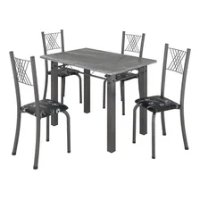 Conjunto Mesa Com 4 Cadeiras Tampo De Granito Foto mini 2