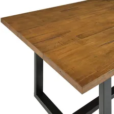 Conjunto Mesa Com Banco E 2 Cadeiras Rústico Bawt Foto mini 4