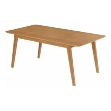 Conjunto Mesa De Jantar Madeira Maciça Retangular Com Ad Foto mini 3