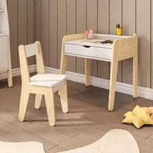 Conjunto Mesa E Cadeira Infantil Corujinha Casatema Foto  mini 1