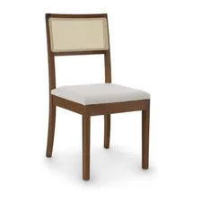 Conjunto Mesa Extensível Oval 4 Cadeiras Madeira Maciça Foto mini 4