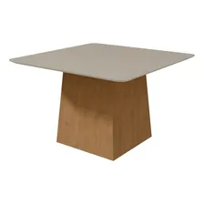 Conjunto Mesa Nevada 130cm Tampo Mdf/vidro 8 Cadeiras Iiwt Foto mini 3