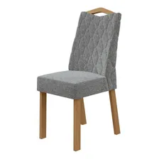 Conjunto Mesa Nevada 130cm Tampo Mdf/vidro 8 Cadeiras Iiwt Foto mini 4