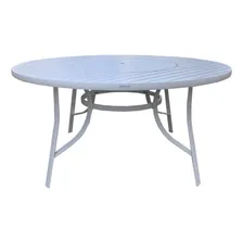 Conjunto Mesa Redonda 150cm Com Girat贸ria Central Porto Foto mini 2