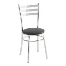 Conjunto Mesa Redonda Tampo De Vidro E 4 Cadeiras Bi Foto mini 4