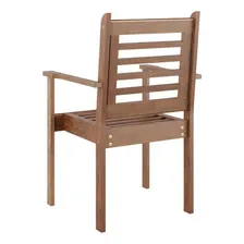 Conjunto Mesa Retangular E 6 Cadeiras Empilháveis Ig Foto mini 2