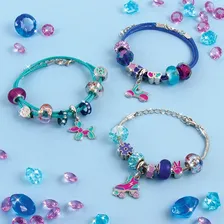 Conjunto Miçangas Kit Pulseiras Azul Fun Foto mini 2