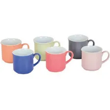 Conjunto Mini Canecas Bicolor 90ml 6 Mimo Style Cr599 Foto  mini 1