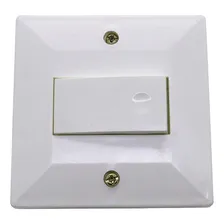 Conjunto Montado Interruptor 1 Simples Branco Sistema T 3x3 Corrente Nominal 10 A Voltagem Nominal 250v Foto mini 1