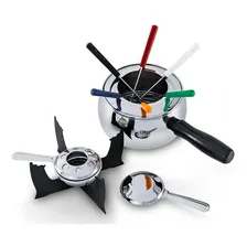 Conjunto P/ Fondue 11 Peças Aço Inox Brinox 1241/116 Foto mini  2