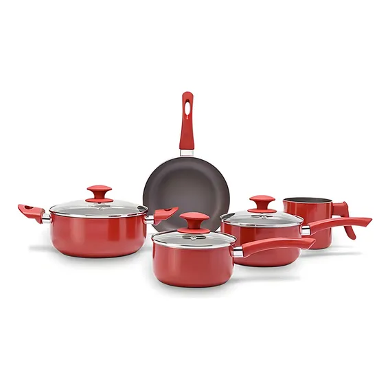Conjunto Panelas 5 Peças Ceramic Life Antares Brinox Foto 1