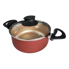 Conjunto Panelas 5 Peças Teflon Antiaderente - Cereja Foto mini 4
