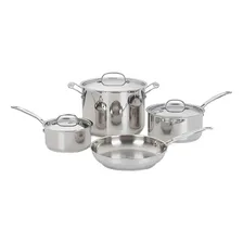 Conjunto Panelas Cuisinart Aço Inox Chef's Classic 7 Peças Foto  mini 1