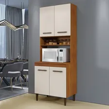 Conjunto Paneleiro 4 Portas Balcão Com Tampo Aéreo 2 Ec Foto mini  3