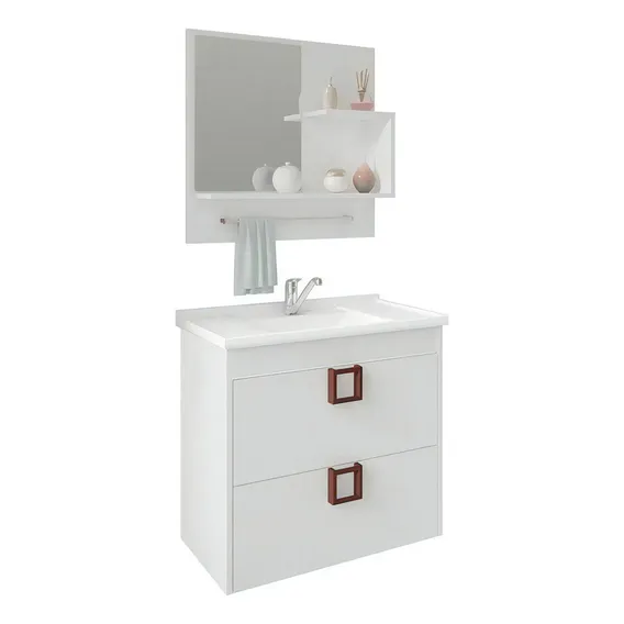 Conjunto Para Banheiro Com 1 Porta Lirio-mgm Foto 1