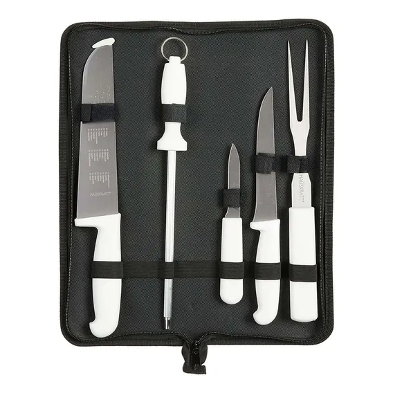 Conjunto Para Churrasco Facile 5 Peças Com Estojo Hauskraft Foto 1