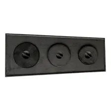 Conjunto Para Fogão A Lenha Forno Grande E Chapa 3 Furos Foto mini 2