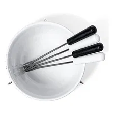 Conjunto Para Fondue Cerâmica 6 Peças Brinox Foto mini  3