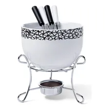 Conjunto Para Fondue Cerâmica 6 Peças Brinox Foto  mini 1