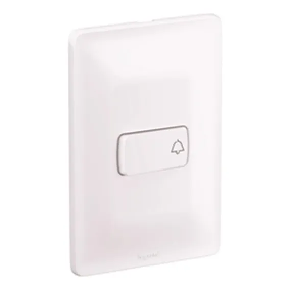 Conjunto Pial Zeffia 4x2 Branco Com Placa(1campainha) 680109 Foto 1