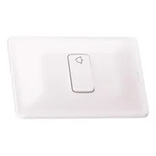 Conjunto Pial Zeffia 4x2 Branco Com Placa(1campainha) 680109 Foto mini  2