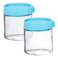 Conjunto Potes De Vidro Empilhável 5 Peças Foto mini 4
