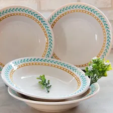Conjunto Pratos Fundos 21cm 6 Peças Biona Donna Louros Foto mini 4
