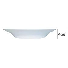 Conjunto Pratos Fundos Branco Menu Duralex Opaline - 6 Un Foto mini 2