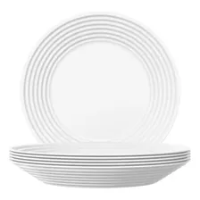 Conjunto Pratos Fundos Duralex Opaline Saturno Nadir 6 Un Foto mini 4